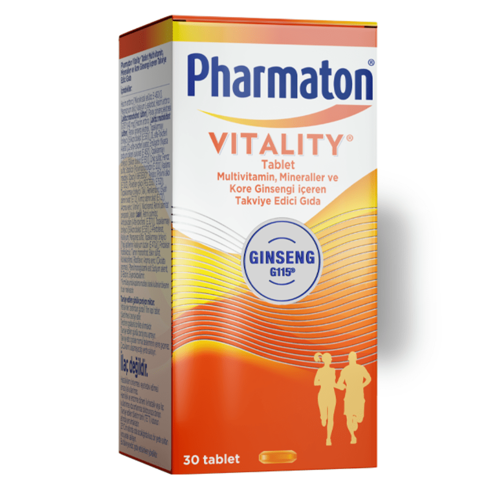 أقراص فيتامينات متعددة فارماتون فيتاليتي 30 قرص - صورة المنتج 1 من pharmaton