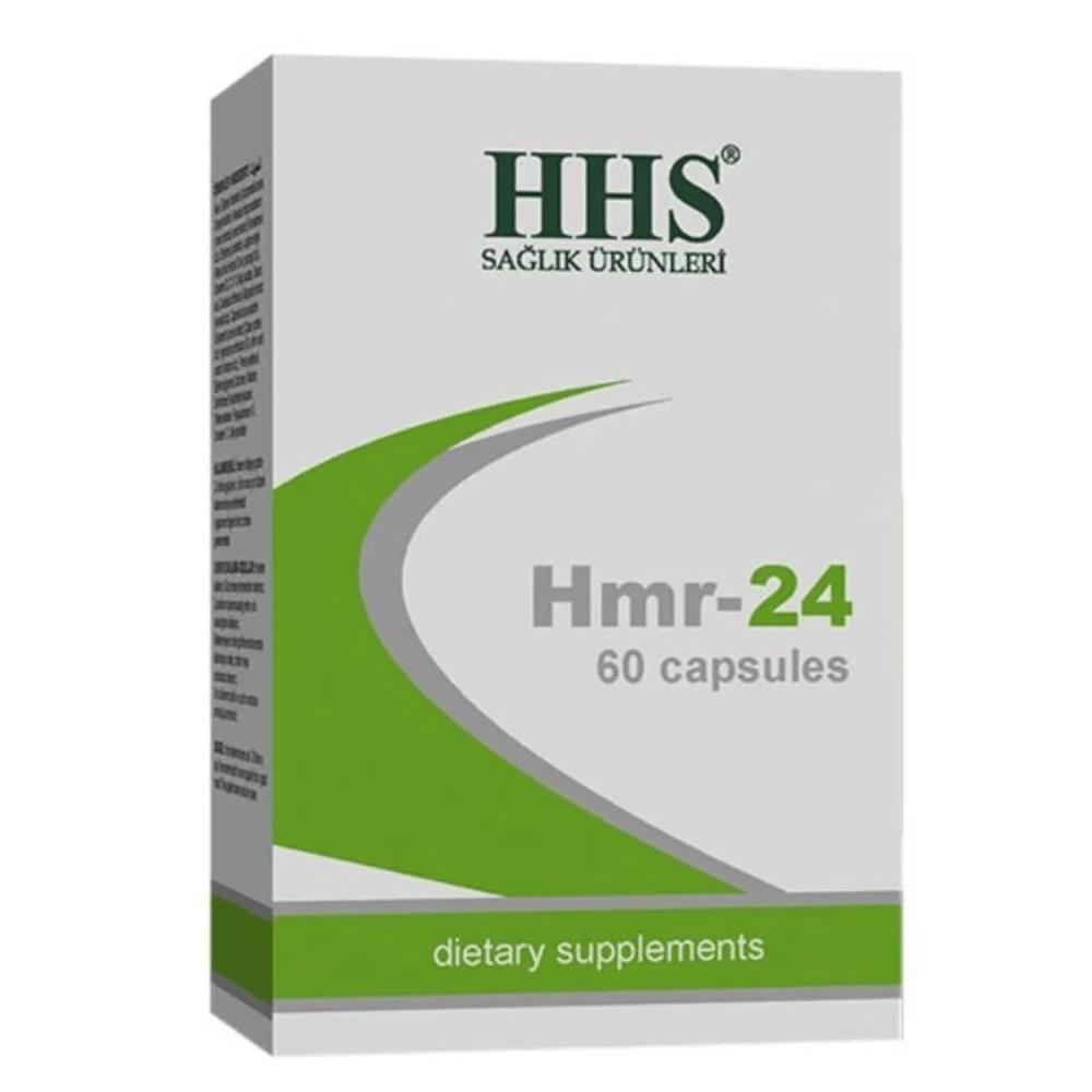 كبسولات عشبية طبيعية HHS Hmr 24 🌿 60 كبسولة - صورة المنتج 1 من HHS