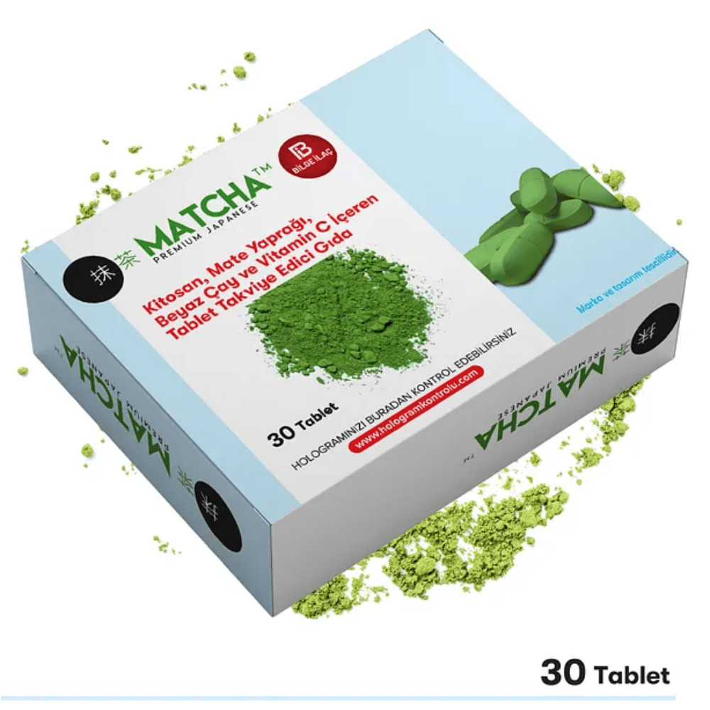 كبسولات الماتشا اليابانية للتنحيف ودعم حرق الدهون 30 كبسولة - صورة المنتج 1 من Matcha