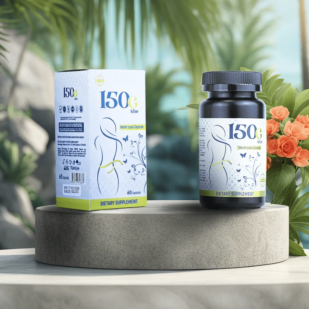 حبوب تنحيف 150G Slim لخسارة الوزن ودعم حرق الدهون | 60 كبسولة - صورة المنتج 1 من 150G Slim