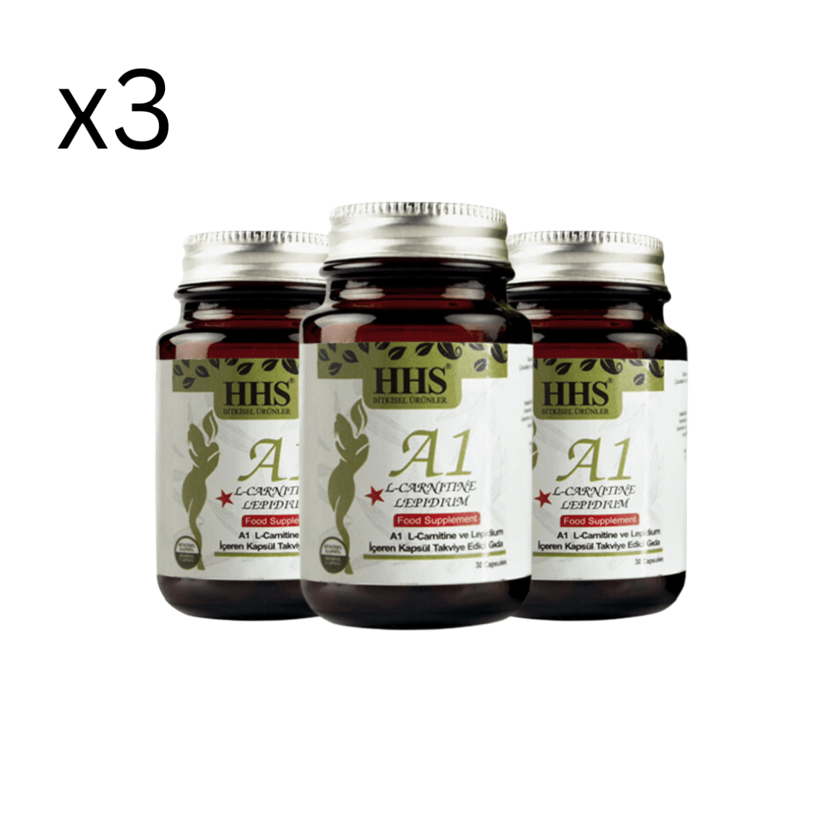 حبوب تنحيف HHS A1 كورس ثلاث أشهر من عطار هيرب