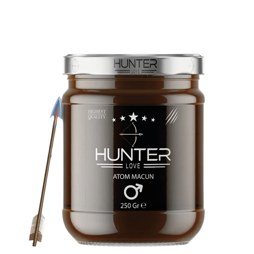 معجون Hunter Love Atom لدعم الرغبة والنشاط 250 غرام - صورة المنتج 1 من Hunter Love