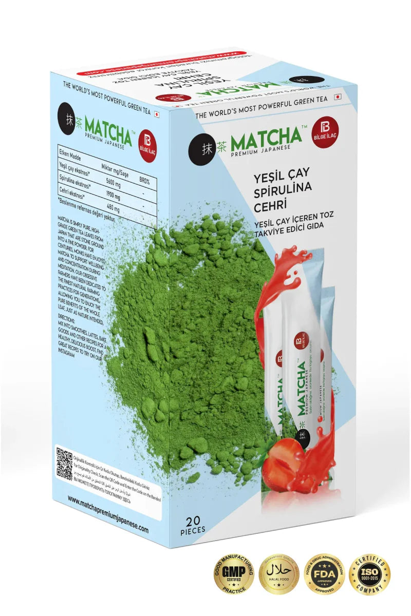 شاي الماتشا الياباني الأصلي | 20 ظرف - صورة المنتج 1 من Matcha
