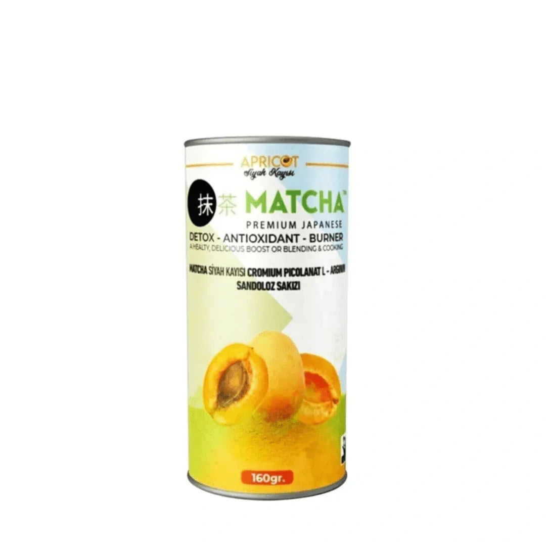 شاي الماتشا الياباني الفاخر بنكهة المشمش 20 × 8 غرام - صورة المنتج 1 من Matcha