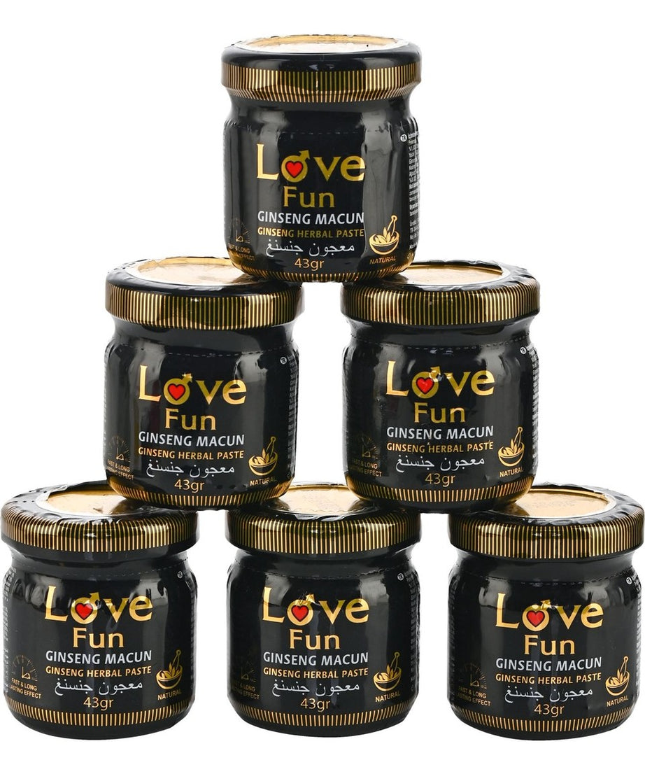 Love Fun معجون الجينسنغ – 43 غرام | 6 عبوات