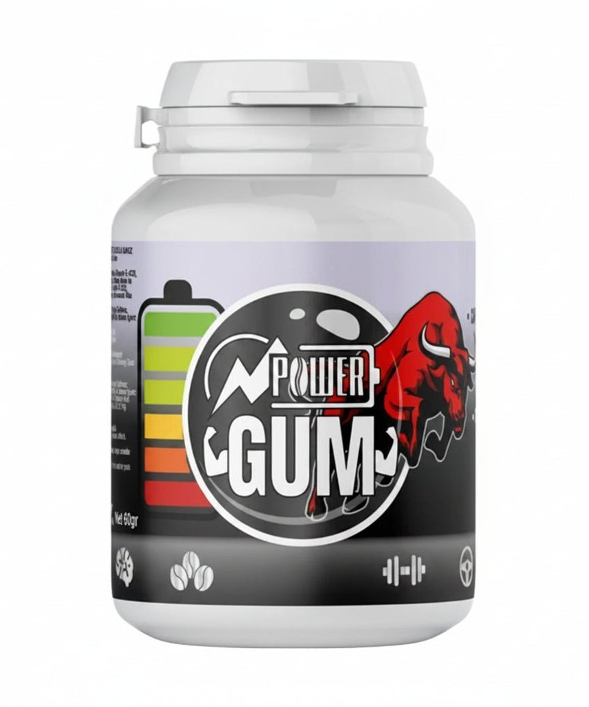 FullGum Power | علكة مقوية من خلاصات طبيعية من الابيميديوم، الجينسنغ، ماكا، وداميانا