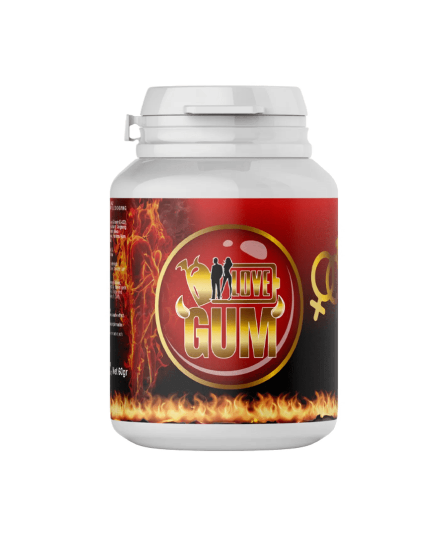 FullLove Gum | علكة مقوية من خلاصات طبيعية من الابيميديوم، الجينسنغ، ماكا، وداميانا من عطار هيرب