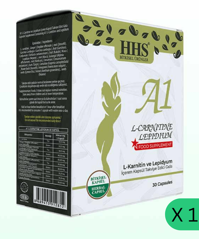 حبوب تنحيف HHS A1 ( ظروف) | 10 علب شحن مجاني من عطار هيرب