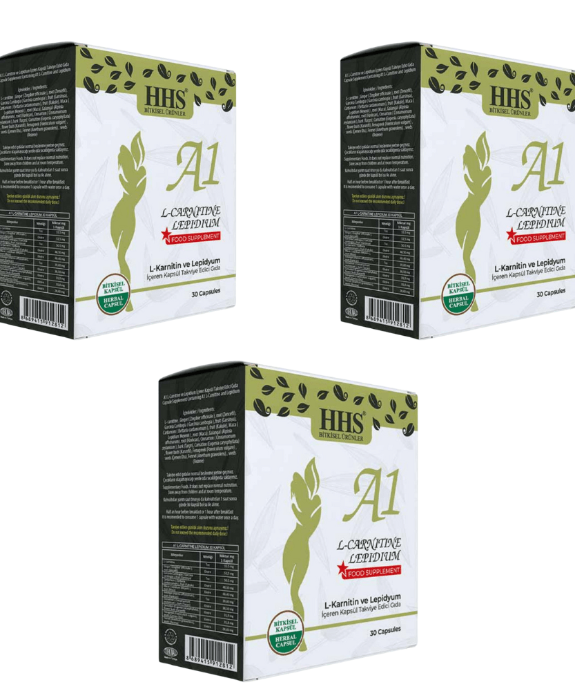 حبوب تنحيف HHS A1 (ظروف) | عرض 3 علب من عطار هيرب