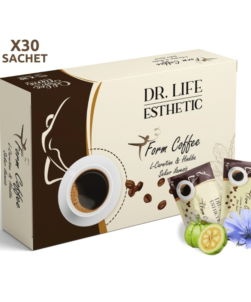 قهوة Dr. Life بالهندباء للتنحيف وإزالة السموم من الجسم 150 غرام X 30 ظرف من عطار هيرب